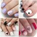 Nail Stamping Plate Set - Heart & Lines Theme for Perfect Manicure | International Shipping Available - Buy Online on GoSupps.com