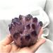Natural Crystal Cluster Amethyst Specimen Purple Quartz Reiki Stone Raw Crystal Home Decor Household yuebang 350-450g - Buy Online on GoSupps.com