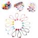 minkissy 28 Pairs Headband Color Hair Tie Hair Ponytail Girl Hair Ties Elastic Hair Bands Hair Ties for Girls Ponytail Holders Girls Hair Rope Hair Balls for Girls Hair Hair Rope Bead - Buy Online on GoSupps.com