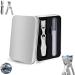 Lux German Grip Nail Clippers Toe Nail Clippers for Thick Nails Portable Ultra Sharp Nail Clippers Ultra Sharp Stainless Cumuul Nail Clipper with Catcher for Men Women Sliver
