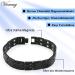 Vicmag Titanstahl Magnetic Hardship Rings for Men | Ultra-Strength Double-Row Magnets with Adjustment Tools & Gift Box - Wheat Black - Buy Online on GoSupps.com