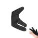 SUYARE 3 Finger Heat Resistant Gloves - Hair Dye & Barber Gloves Hair Dye Curling Wand Gloves | Elastic Professional Reusable Barber Heat Gloves for Curling Irons Hair Dryers right hand