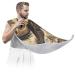 Beard Bib Apron Dinosaur Skeleton Beard Hair Catcher for Men Shaving Fathers Day Anniversary Christmas Gifts for Dad Husband Beard Bib with 2 Suction Cups