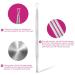 ZIZZON Stainless Steel Cuticle Pusher & Peeler Tool Set - 3 Pack - Buy Online on GoSupps.com