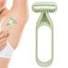 Higyee eyebrow razor for women T-type slipproof armpit hair nurser gentle razor with steel blades for trimming the eyebrows care trimmer for armpit hair