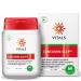 Vital Curcumin SLCP - 60 capsules vegan.With Solid Lipid Curcumin Particles (SLCP) for optimal bioavailability.For anti -inflammatory