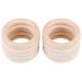 10-Piece Natural Wood Baby Bite Ring Set - Unfinished Smooth Wooden Circles for DIY Crafts & Jewelry - Perfect Infant Teething Toys - Buy Online on GoSupps.com
