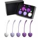 Set of 5 Premium Love Balls for Women Pelvic Floor - Medical Silicone Kegel Exercise Balls
