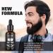 Isner Mile 2 Pack Beard Oil for Men with Castor Oil Serum Conditioner Light Magic Scent Natural Premium Beard Growth Oil to Cure Beard Itch Soften Moisturizing & Strengthen Mustache - Buy Online on GoSupps.com