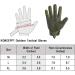 KONCEPPT Tactical Army Military Gloves - Green Large | Touch Screen, Breathable, Wear-Resistant with Hard Knuckle Protection - Buy Online on GoSupps.com