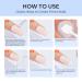 Modelones Nail Art Stamper Kit 6PCs - Double Nail Stamp Set with 4 Clear Silicones Scraper & Tool for DIY Manicure & Shellac Nail Polish - Buy Online on GoSupps.com