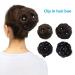 REOU Clip in Hair Bun with Rhinestone - Light Brown Mixed 2/30 - Updo Hairpiece for Women - Buy Online on GoSupps.com