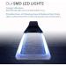Rechargeable 4X Magnifying Glass with 10 Anti-Glare LEDs - Ideal for Low Vision, Seniors & Macular Degeneration - Buy Online on GoSupps.com