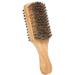 Double-Sided Men's Beard Brush with Solid Wood Handle - Facial Hair and Mustache Grooming Comb - Buy Online on GoSupps.com