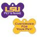 LSU Tigers 2-Sided Pet Id Dog Tag | Officially Licensed | Personalized for Your Pet