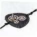 minkissy Gear Clock Prom Props Decor Blindfold Eye Patch Vintage Eye Mask medium Black - Buy Online on GoSupps.com