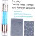 FOMIYES 3pcs Double Head Nail Template Nail Silicone Stamper Jelly Stamper for Nails Nail Jelly Stamper Manicure Supplies Rubber Nail Stamper Manicure Stamp Manicure Pen Nail Stamper Kit - Buy Online on GoSupps.com