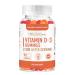 Vitamin D3 Gummies for Adults | 2000 IU (50mcg) Per Serving | Bone Health Immunity & Mood Support* | 1000 IU Per Gummy | Vegetarian Gluten-Free Third-Party Tested | 90 Gummies (45-Day Supply)