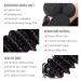 Mariska Deep Wave Brazilian 10A Human Hair Bundles with Closure - 3 Bundles + 4x4 Lace Closure - 100% Unprocessed Virgin Hair - Natural Color (24 26 28 + 20 Deep Wave) - Buy Online on GoSupps.com