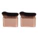 Siren Brush Because Pro Siren Brush Foundation Brush for Liquid Makeup Cream or Flawless Powder CosmeticsConcealers Cream Powder Body Brush (2 pcs rose gold)