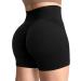 ZAAYO Scrunch Butt Sportshorts for Women - Push Up Seamless Biker Yoga Fitness Gym Shorts in Black - Perfect for Booty Enhancement - Buy Online on GoSupps.com