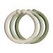 BIBSS LOOPS 12-pack.BPA-free.Food.100% free of BPA PVC and Phthalaten Vanilla / Sage / Olive Unit size (0-36 months) Vanilla / Sage / Olive