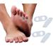 FeifanShop 4 Silicone Toe Separators for Hallux Valgus & Hammer Toe Relief - Pain Relief for Small Toes - Buy Online on GoSupps.com