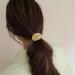 Ponytail Hair Cuff Set - 4 Metal Circle Hair Ties for Women and Girls - Gold - Buy Online on GoSupps.com