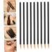 VINTORKY 100pcs Disposable Eyeliner Brush Eyeshadow Makeup Tools Lip Black Artificial Fiber - Buy Online on GoSupps.com