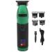 Electric Hair Trimmer Hair Cutting Clipper LED Display 2000mAh Cordless Hair Cutting Clipper Green Black for Home