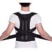 Back Brace Posture Corrector - Back Support Belt with Fully Adjustable Straps Relief Lower & Upper Back Pain Improve Posture & Provides Lumbar Support - Fit for Men & Women (M)