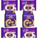 02 x Caramilk Golden Caramel Buttons Bag 90g & 04 x Dairy Milk Giant Buttons Bag 40g - 06 Mixed Bags - Buy Online on GoSupps.com
