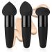 Buy Sibba 3-Piece Make-Up Sponge Set | Beauty Blender for Flawless Foundation & Concealer | Mini Angle Brush | Black - Buy Online on GoSupps.com