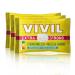 VIVIL Extra Strong lemon balm 3 -way pack extra strong pastilles with lemon melesting taste sugar -free & vegan 3 x 25g lemon lemesses 3 Pack