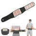 USSPO acupressure kidney care belts self-heating waist support belts made of Turmaline magnetic field therapy lumbar pest belts for the lower back (color: black size: medium) m black