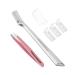 Tweezerman Exclusive Eyebrow Razor & Rose Tea Mini Slant Tweezer
