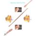 Earwax Spoon Digger & Ear Tweezers with LED Light - Ear Wax Removal Tool Kit for Kids & Family - Rose Gold Ear Pick Cleaner Set with Bonus Stainless Steel Pick & Carry Case - Buy Online on GoSupps.com