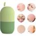 Skincare Tools: Green Stripe Face Massager Roller & Cooling Ice Tray for Pore Shrinking & Skin Tightening - Buy Online on GoSupps.com