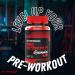 Buy Vegan Pre Workout Gummies - Strawberry Flavor - Boost Energy & Focus - 60 Count - High Performance Chewables - Buy Online on GoSupps.com