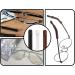Buy Zooetway 6-Piece Silicone Glasses Bracket Set | Anti-Slip Elasticity Ear Hook Caps for Running Sports | Universal Fit (Black Brown Transparent White) - Buy Online on GoSupps.com