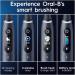 Oral-B iO8 Electric Toothbrushes For Adults Gifts For Women / Men App Connected Handle 1 Toothbrush Head & Travel Case 6 Modes with Teeth Whitening 2 Pin UK Plug Limited Edition Black Zip travel case without extra refills - Buy Online on GoSupps.com