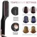 Professional Beard Straightener for Men 3-in-1 Beard Straightening Beard Comb for Home & Travel Hair Straightener Brush for Men & Women - Buy Online on GoSupps.com