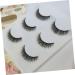 Beaupretty Natural Eyelashes 3 Pair fake eyelash false eyelash 3d eyelashes make up Dense Eyelashes - Buy Online on GoSupps.com