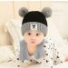 Clysburtuony Handmade Knitted Crochet Newborn Hat - Big Bow Headwrap for Babies (0-3 Months) - Black - Buy Online on GoSupps.com