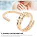 Fingernail Tip Opening Ring - Gold Decorative Nail Ring for Women | Fingertip Jewelry Nail Art Accessory for Valentine's Day - Buy Online on GoSupps.com
