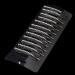 12-Piece Silver Rhinestone Bobby Pins for Women - Crystal Hair Clips for Prom and Special Occasions - Buy Online on GoSupps.com