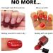 GelMate Semicured Gel Nail Wraps - Terracotta | 20 Strips Real Gel Nail Polish Stickers | UVLED Lamp Required - Buy Online on GoSupps.com