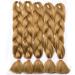 SEGO 5 Packs Crochet Braids - 24 Inch Afro Synthetic Hair in Honey Blonde | Durable & Stylish Hair Extensions - Buy Online on GoSupps.com