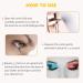 Stainless Steel Eyelash Curler with Built-in Comb Pain-Free All Eye Shapes 5 Silicone Pads (Pink) | Shop Now - Buy Online on GoSupps.com