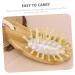 Buy 2-Piece Beech Wood Hair Comb Set - Antistatic Scalp Massage & Combat Hair Struggles - Perfect for Women - Buy Online on GoSupps.com